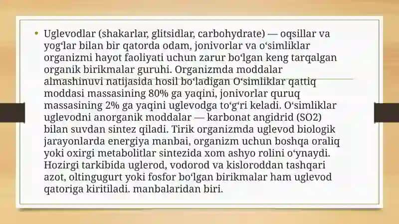 Uglevodlar almashinuvi boshqarilishining buzilishi 3