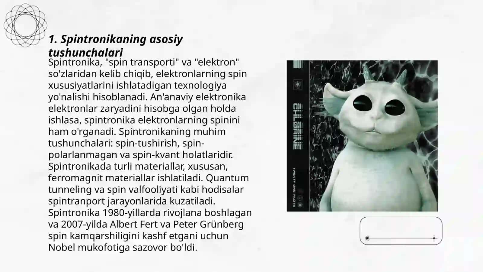 Spinli elektronika va uning elementlari 3
