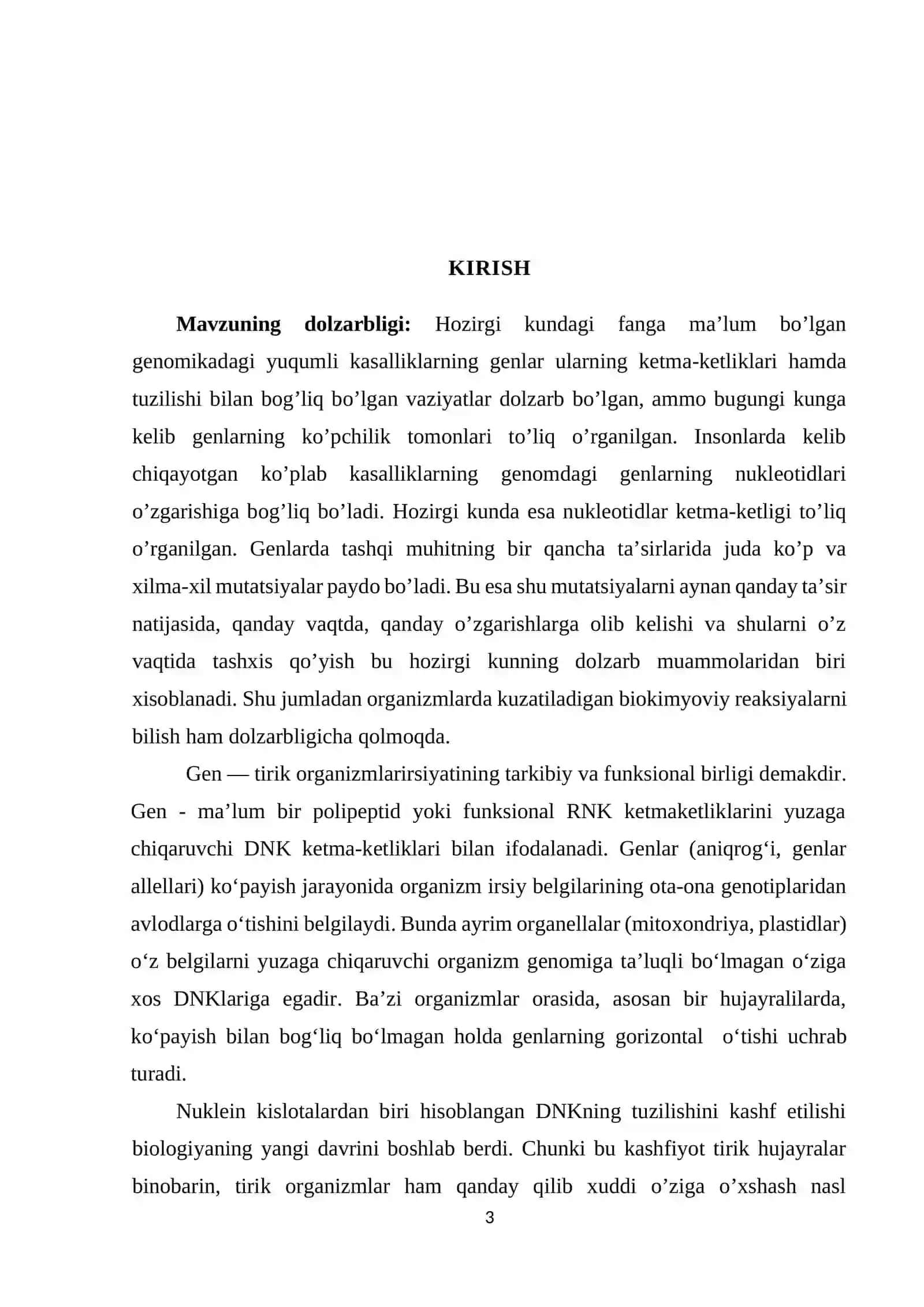 Genomikaning yuqumli, irsiy hamda onkologik kasalliklarni davolashdagi o'rni 3