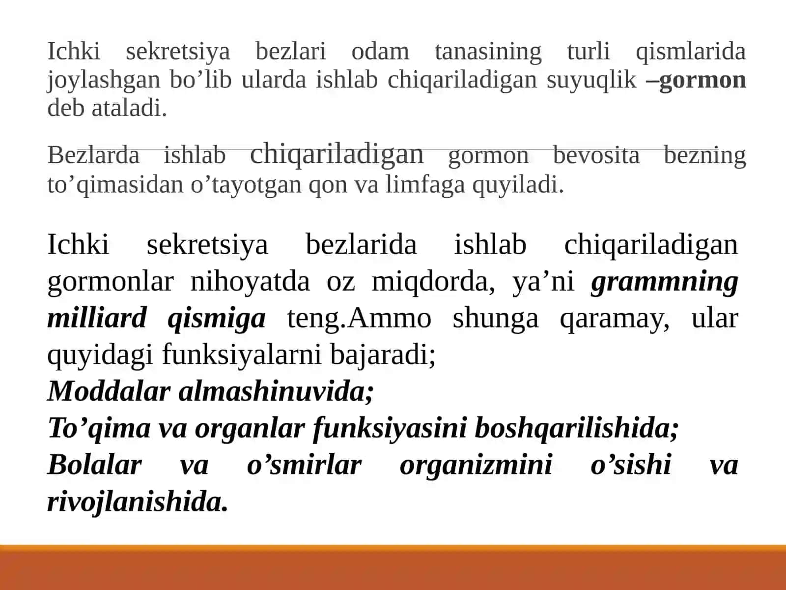 Ichki sekretsiya bezlari 3