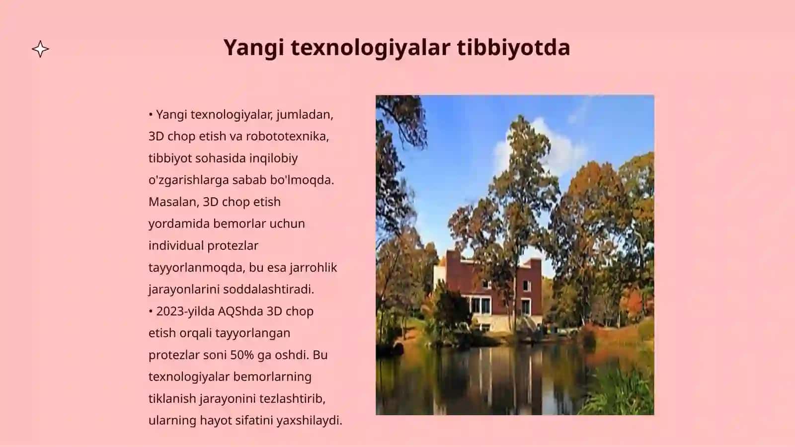 Tibbiyot yangiliklari 3