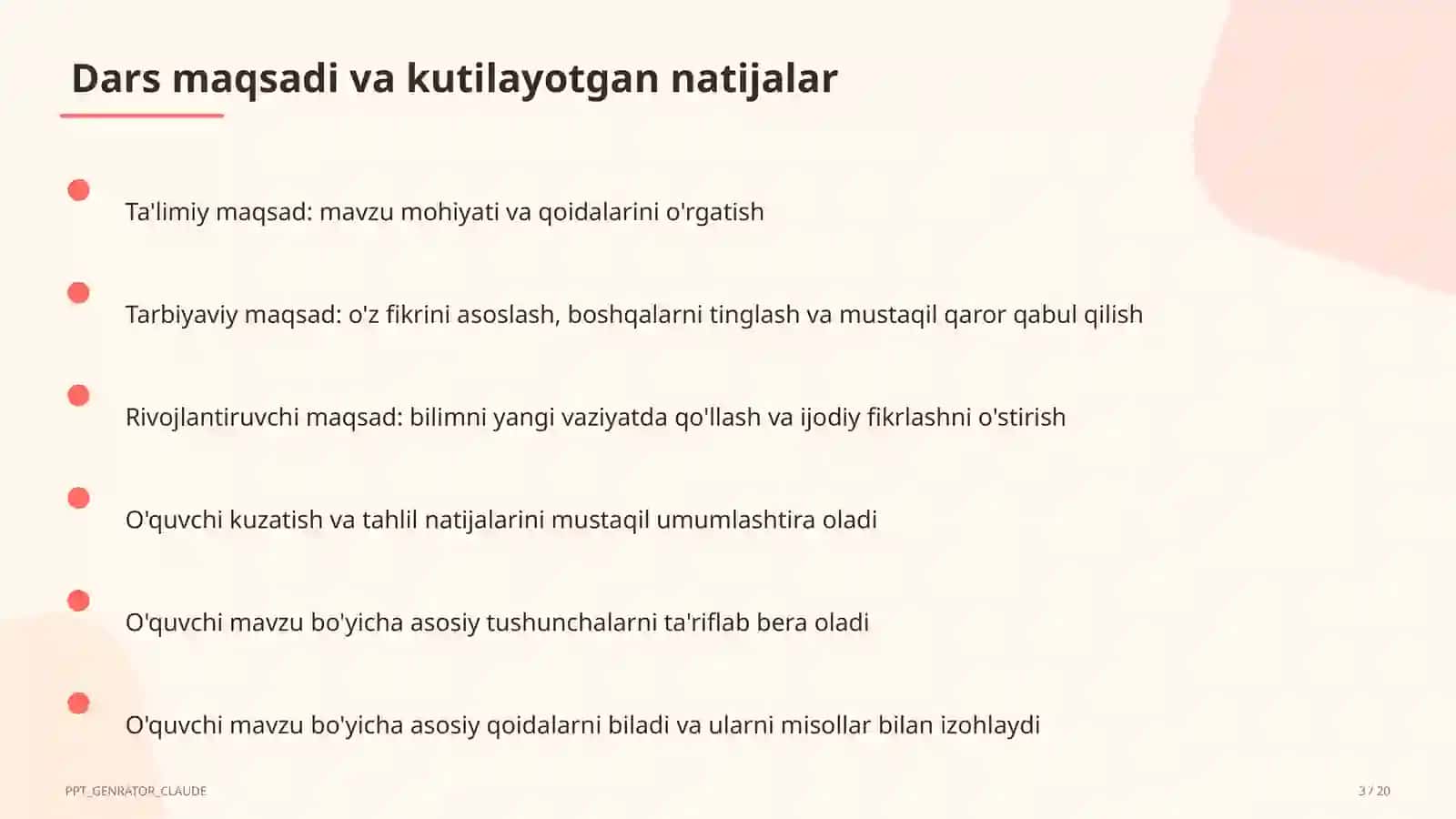 Sonli tengsizliklar va ularning xossalari (8-sinf) 3