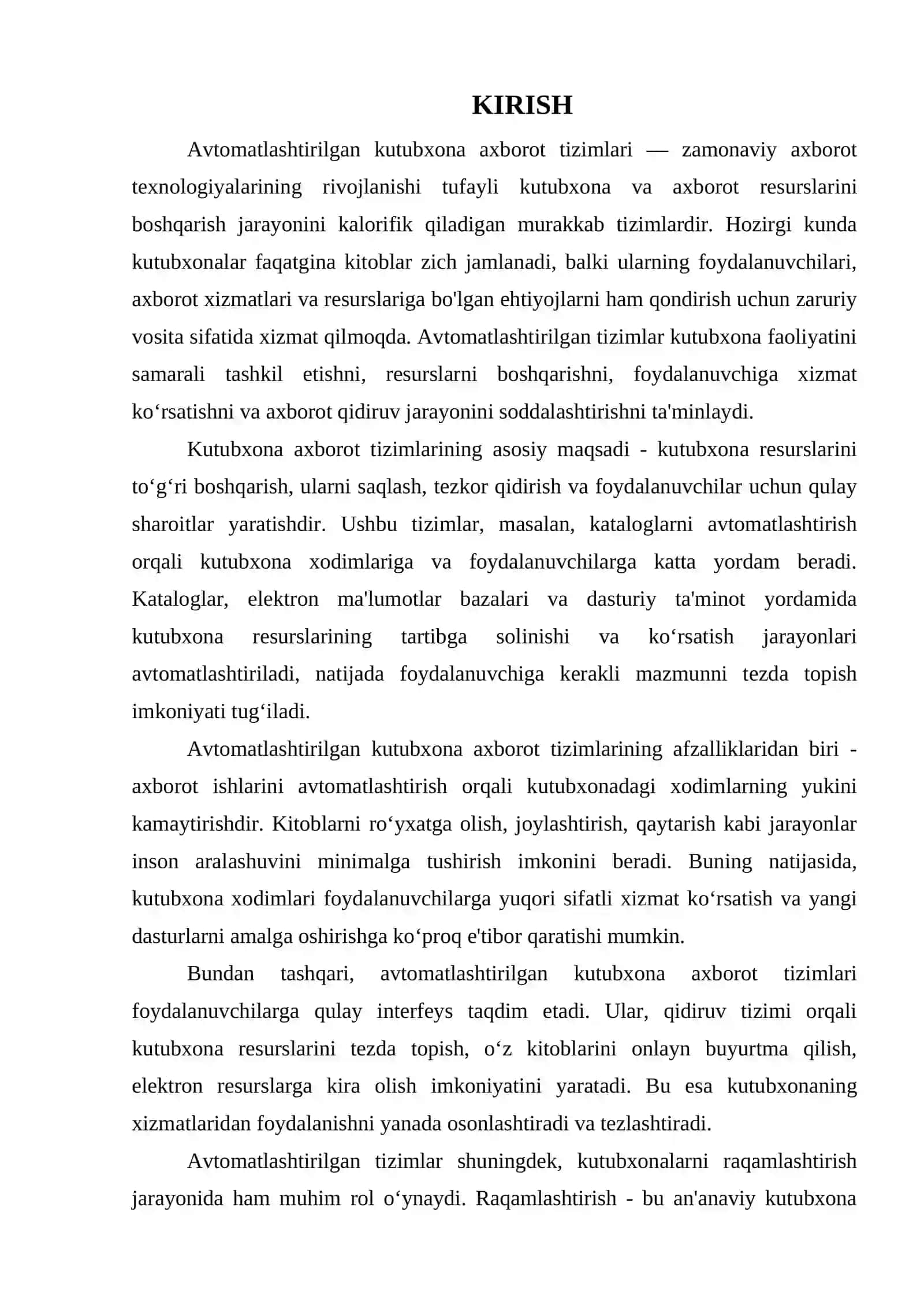 AVTOMATLASHTIRILGAN KUTUBXONA AXBOROT TIZIMLARI 3