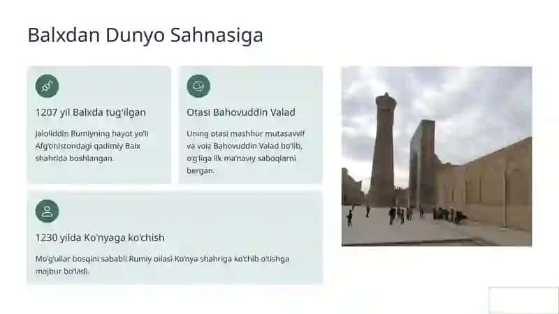 "Masnaviyi Ma'naviy" asari tahlili: Jaloliddin Rumiy dunyosining sehrli kitobi 3