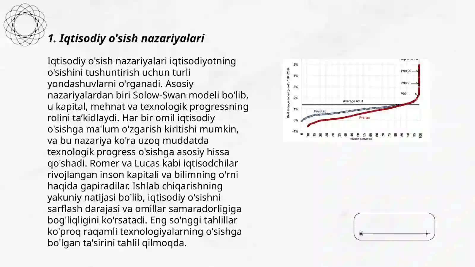 Iqtisodiy o'sish nazariyalari 3