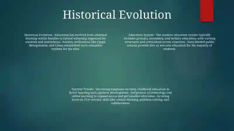 Education System 3