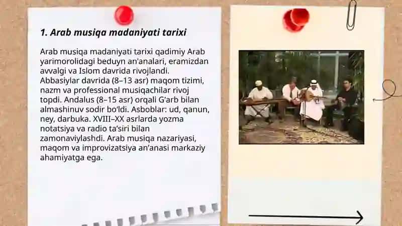 Arab musiqa madaniyati 3