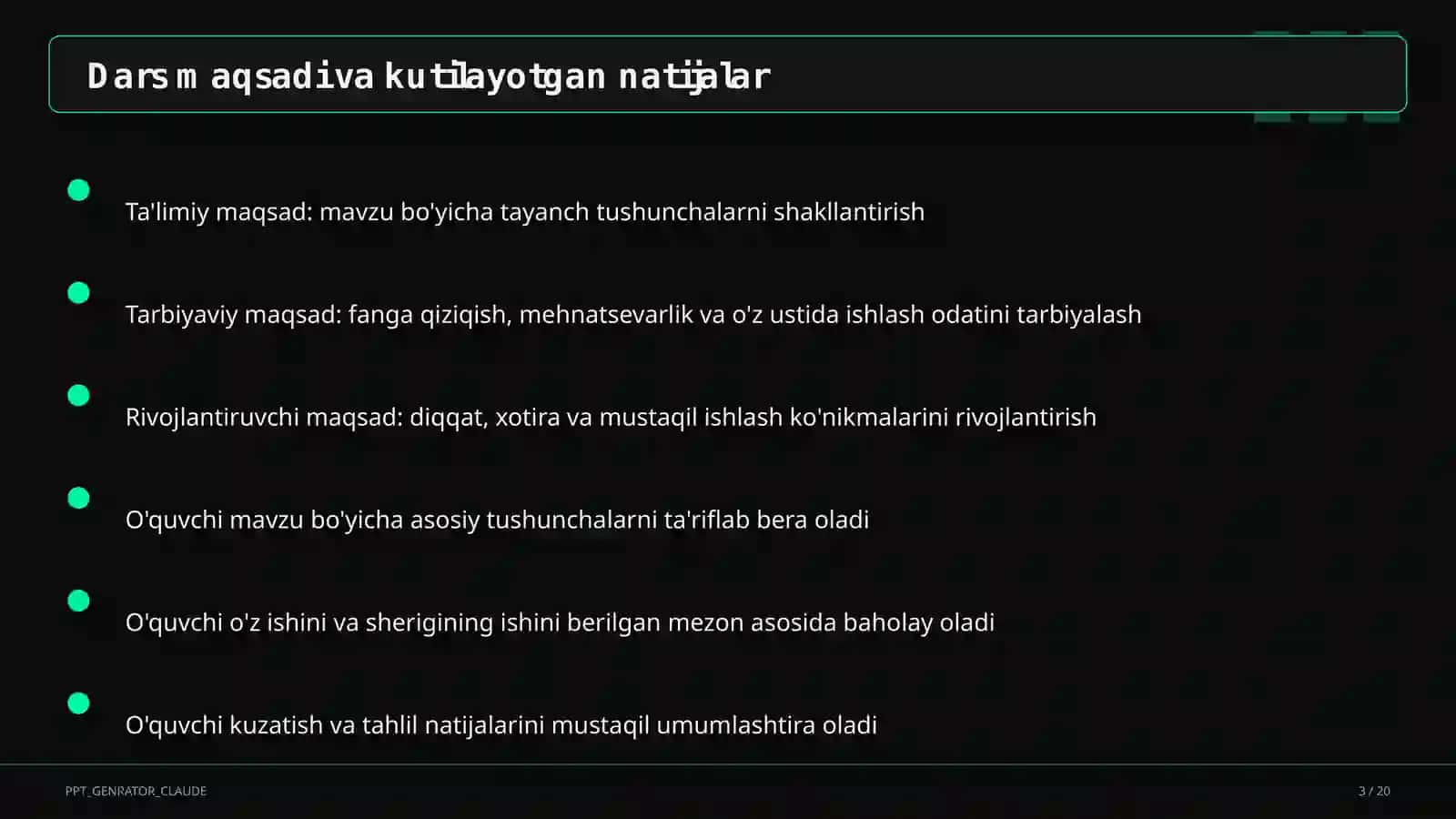 Jahon xo'jaligi va xalqaro mehnat taqsimoti (10-sinf) 3