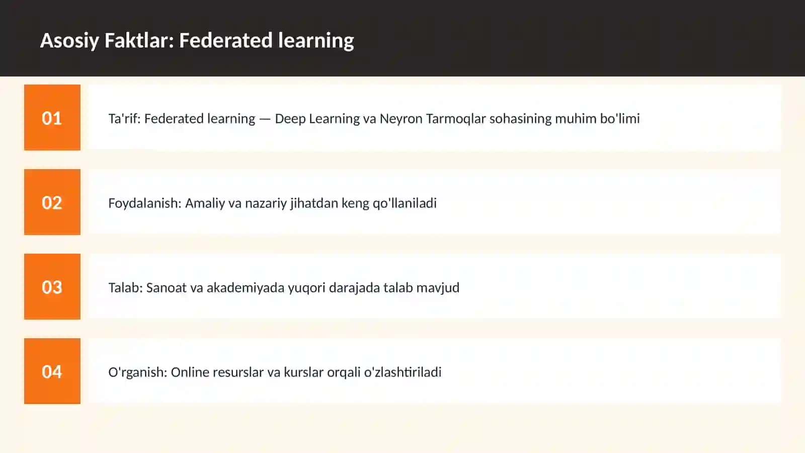 AI | DEEP LEARNING VA NEYRON TARMOQLAR 3