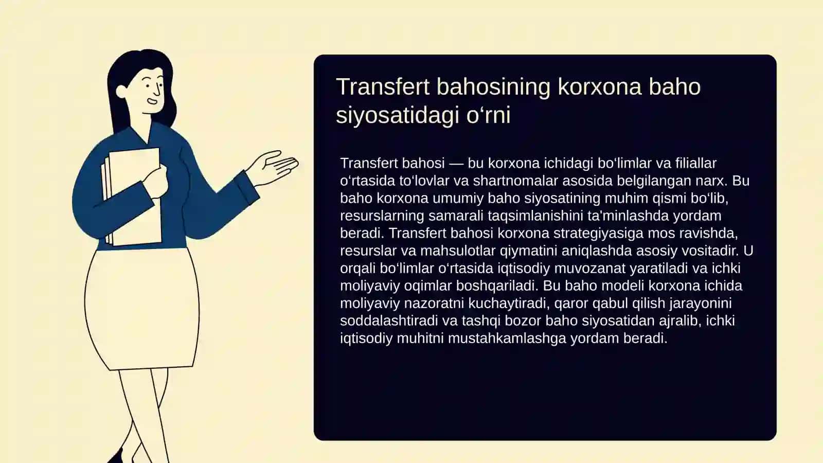 Korxona baho siyosatida transfert bahoning tutgan o‘rniva mazmuni 3