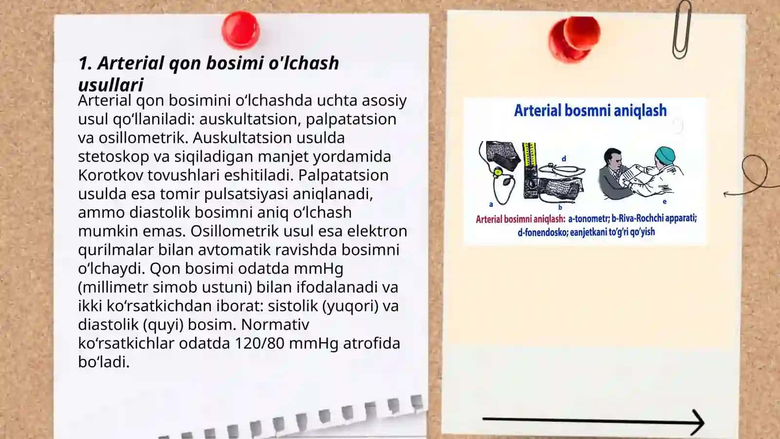 Arterial qon bosimi va periferik pulsni tibbiyotda ahamiyati 3