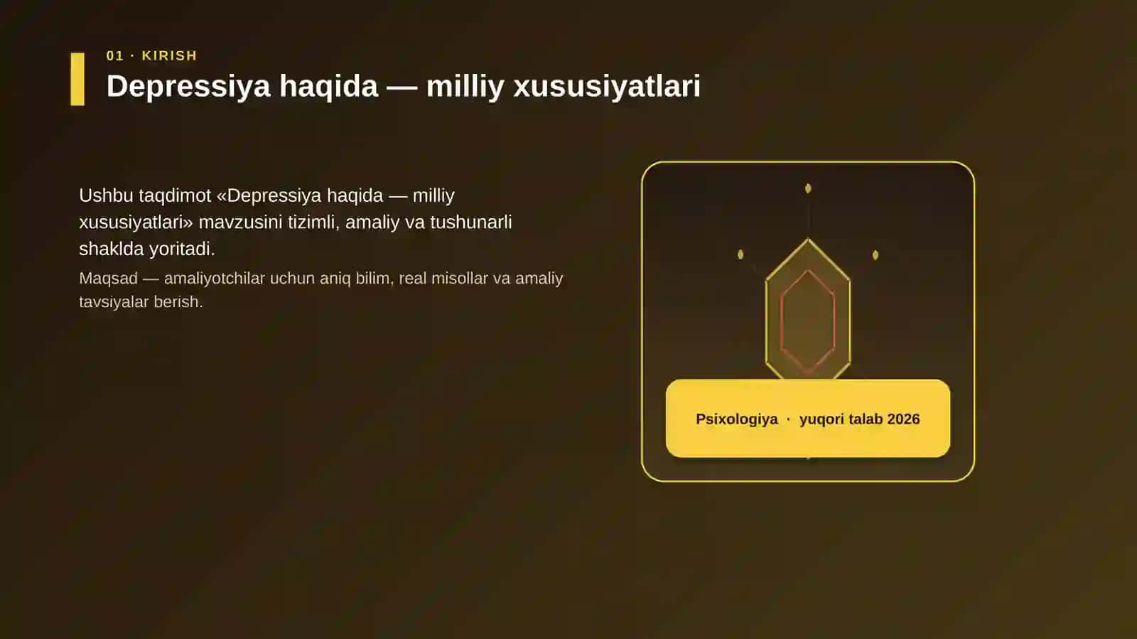 Depressiya haqida — milliy xususiyatlari 3
