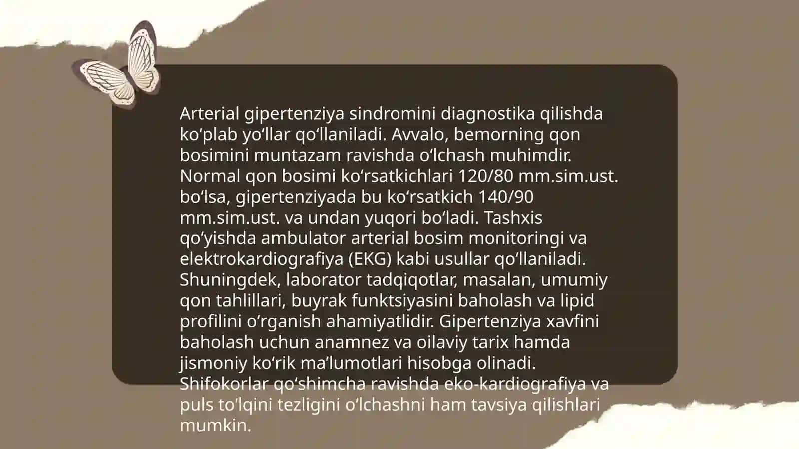 Arterial gipertenziya sindromida dori vositalarini klinik farmakologik yondashuv 3