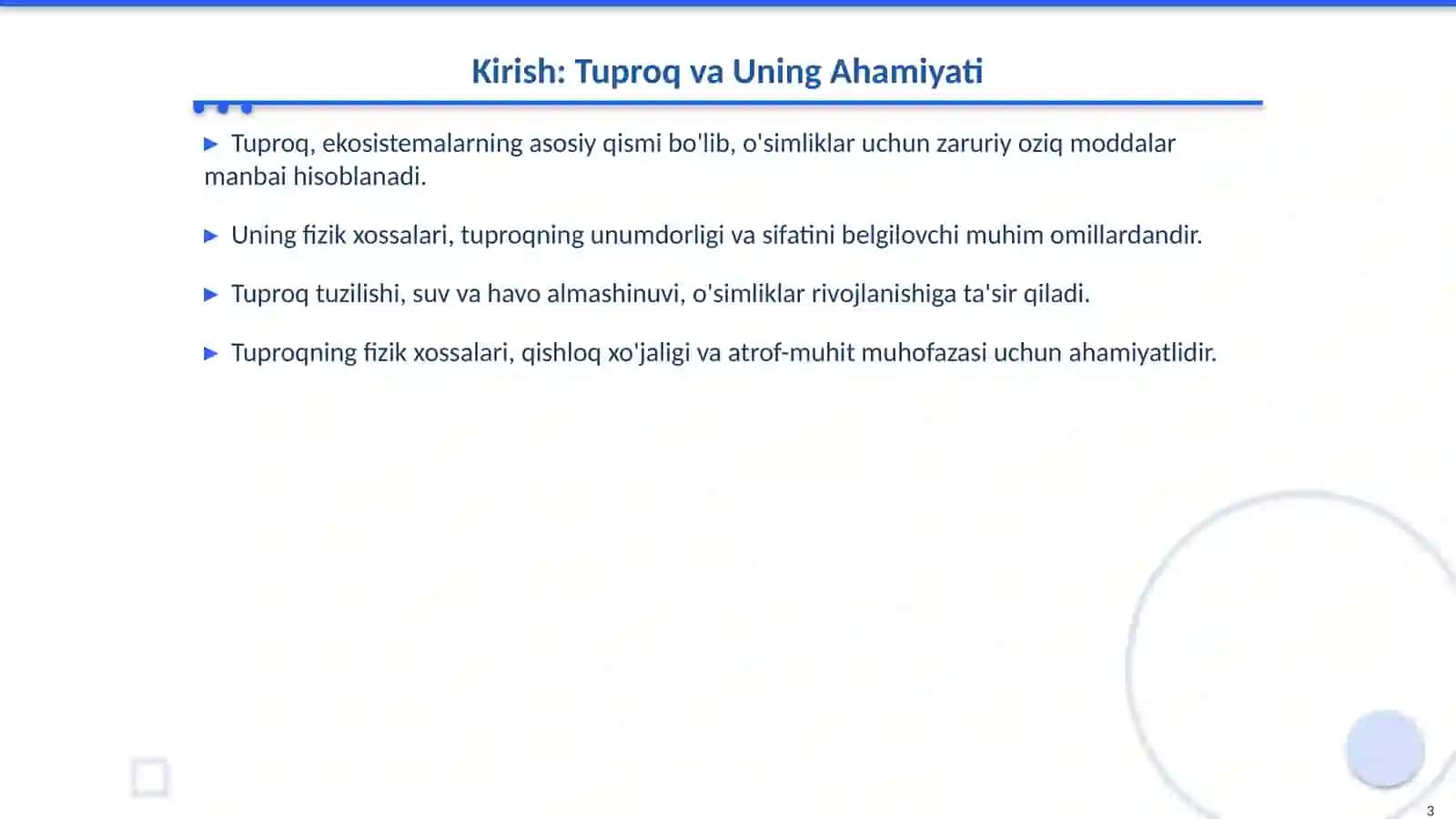 Tuproqning Umumiy Fizik Xossalari 3