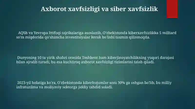 Kelajak texnologiyalari va raqamlashtirish oqibatlari 3