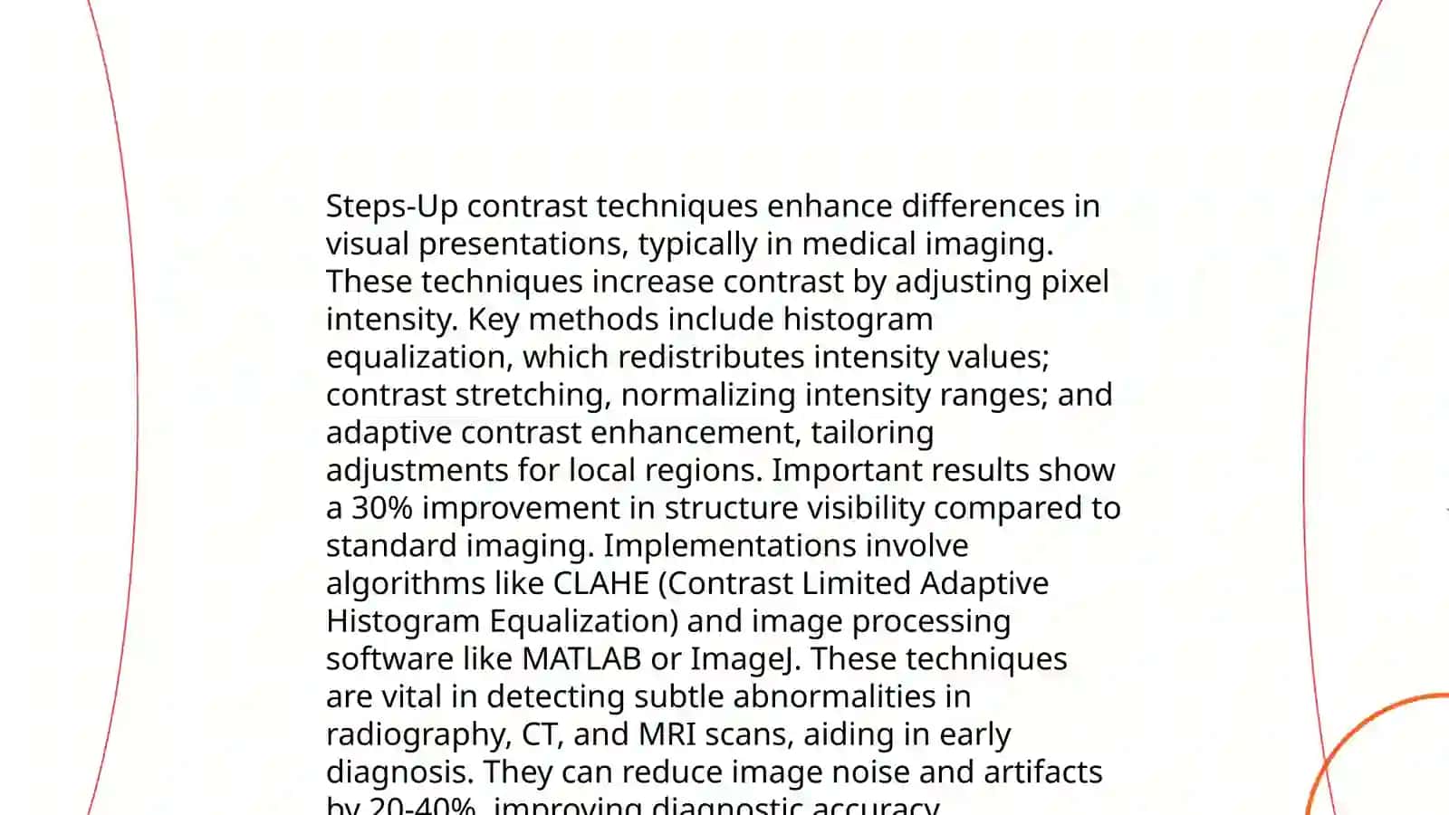 Steps-Up Contrast Techniques 3