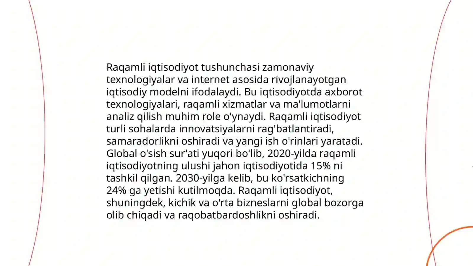 Iqtisodiyotni rivojlantirishda raqamli iqtisodiyotning roli 3