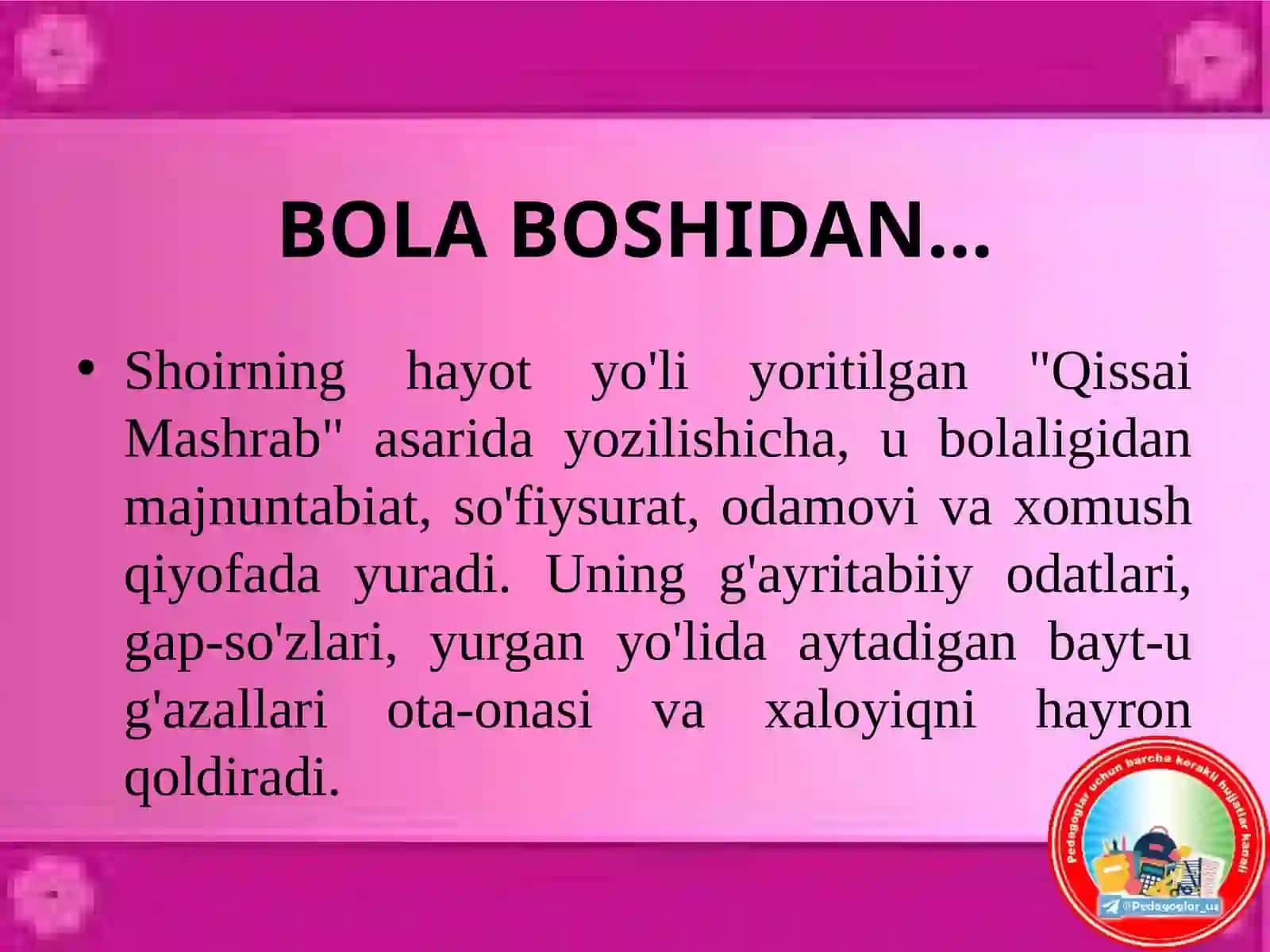 BOBORAHIM MASHRAB (1653-1711) 3