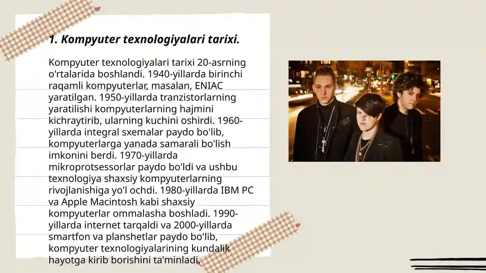 Kompyuter texnologiyalari tarixi 3