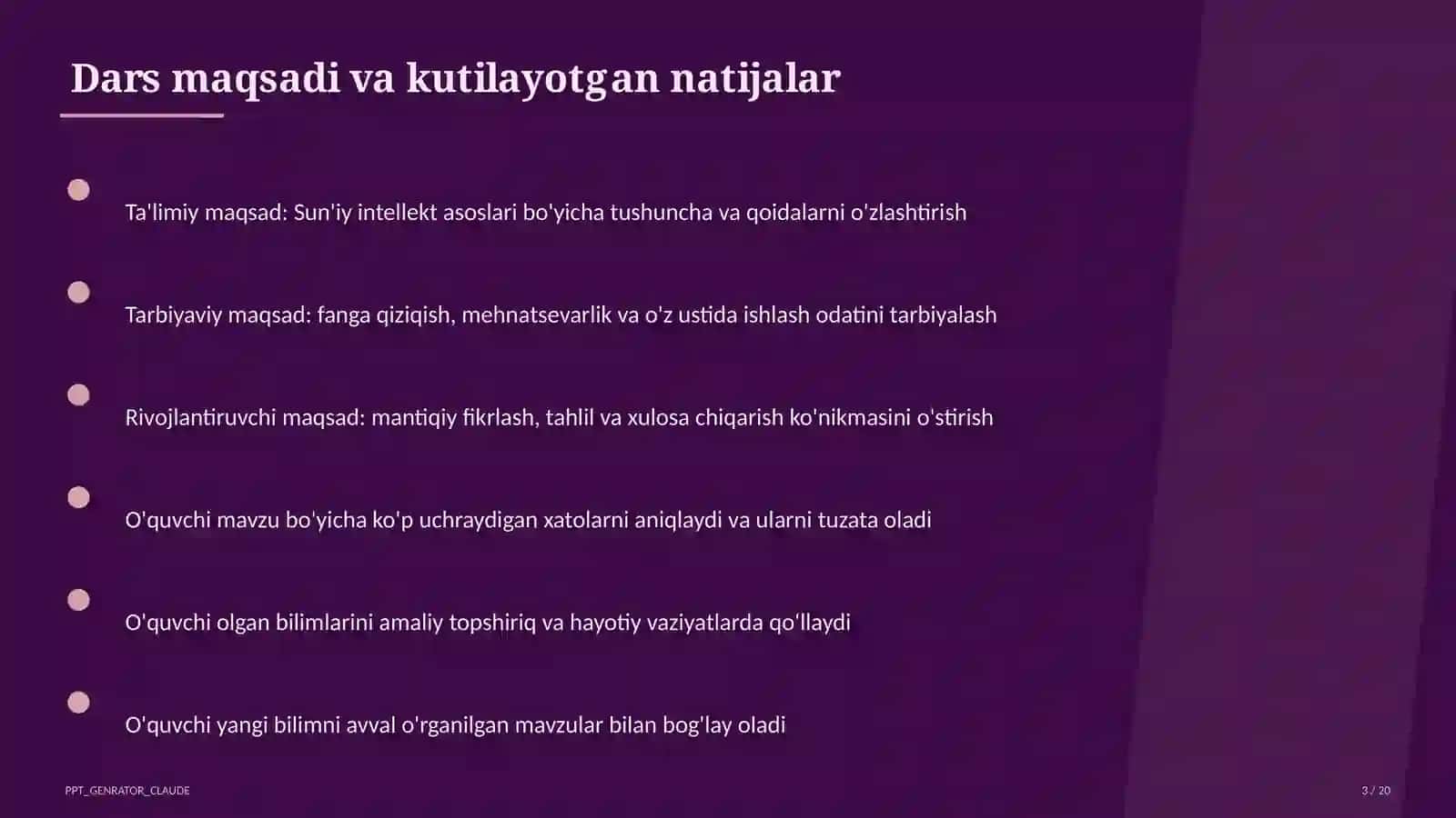 Sun'iy intellekt asoslari (10-sinf) 3