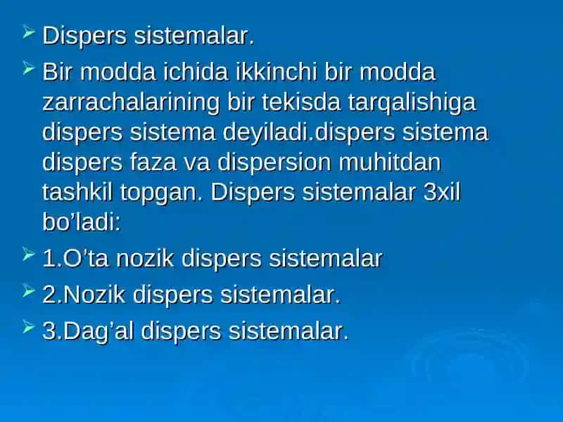 Noelektrolitlar 3