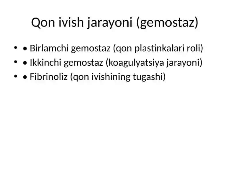 Qon Ivish Tizimida Qon Tomir Ahamiyati va Vazopatiyalar Laborator Diagnostikasi 3