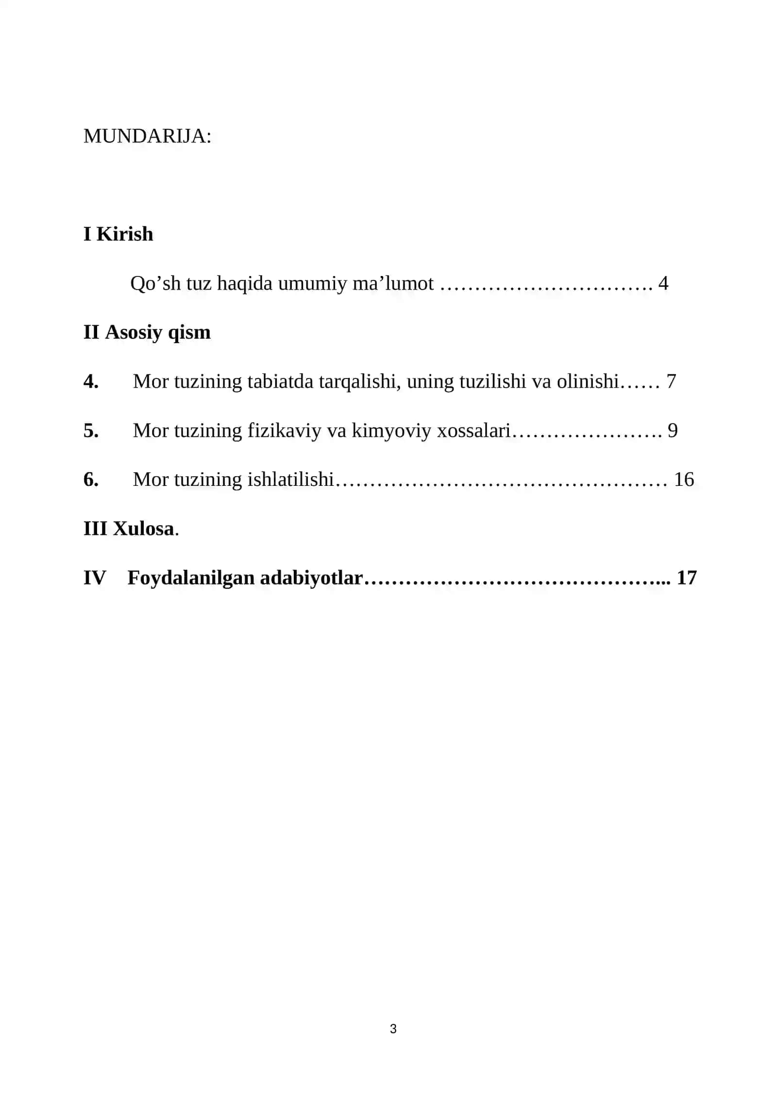 MOR TUZINING OLINISHI VA HOSSALARI 3