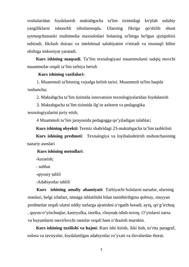 Taʼlim texnalogiyasi muammolarni tadqiq etuvchi muammolar 3