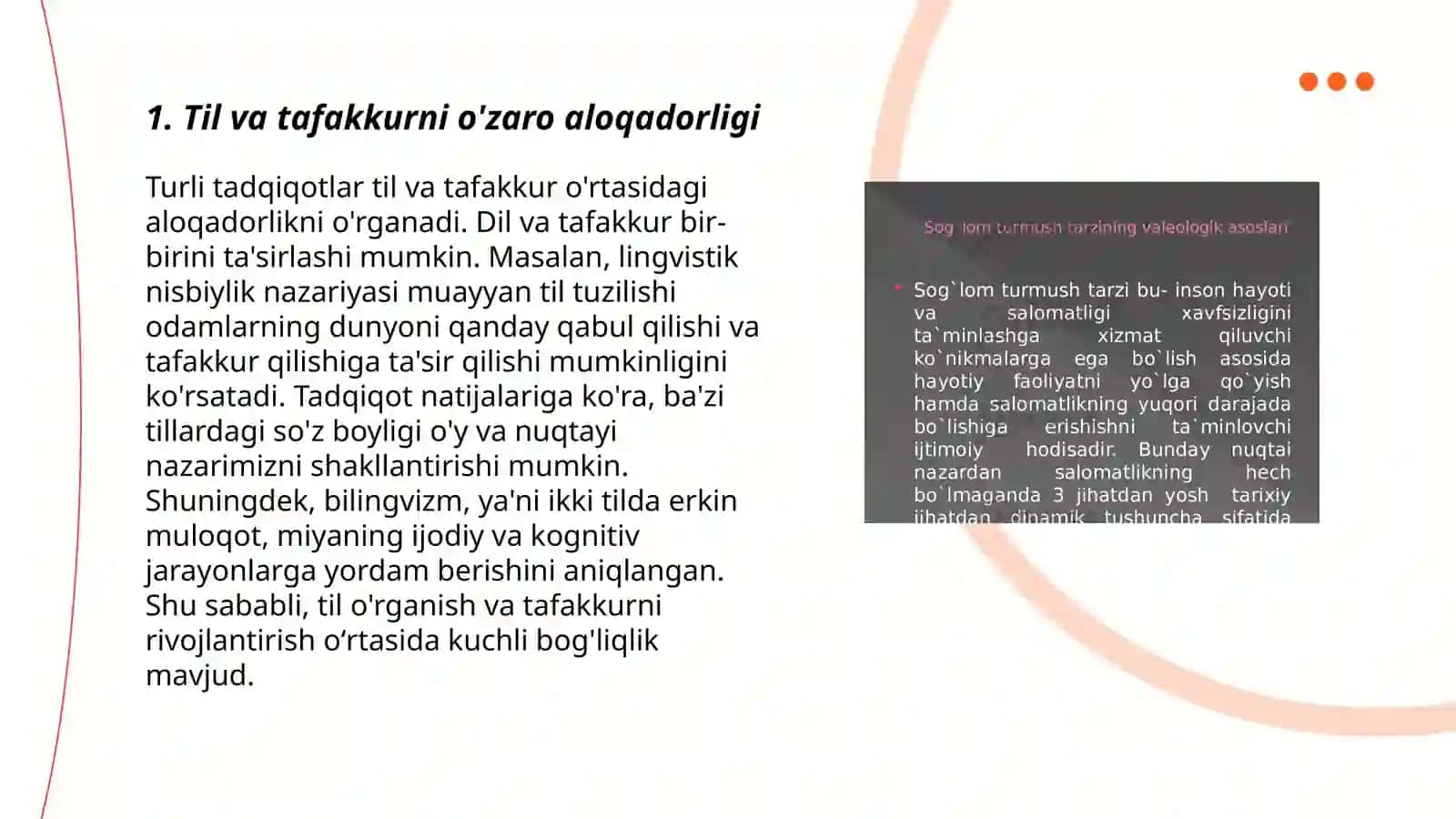 Tillar integratsiyasi va diferentatsiyasi 3