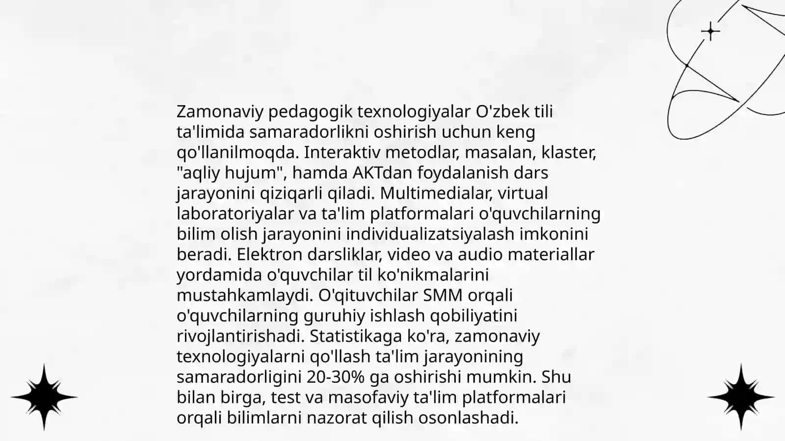 Zamonaviy pedagogik texnologiyalardan foydalanish 3