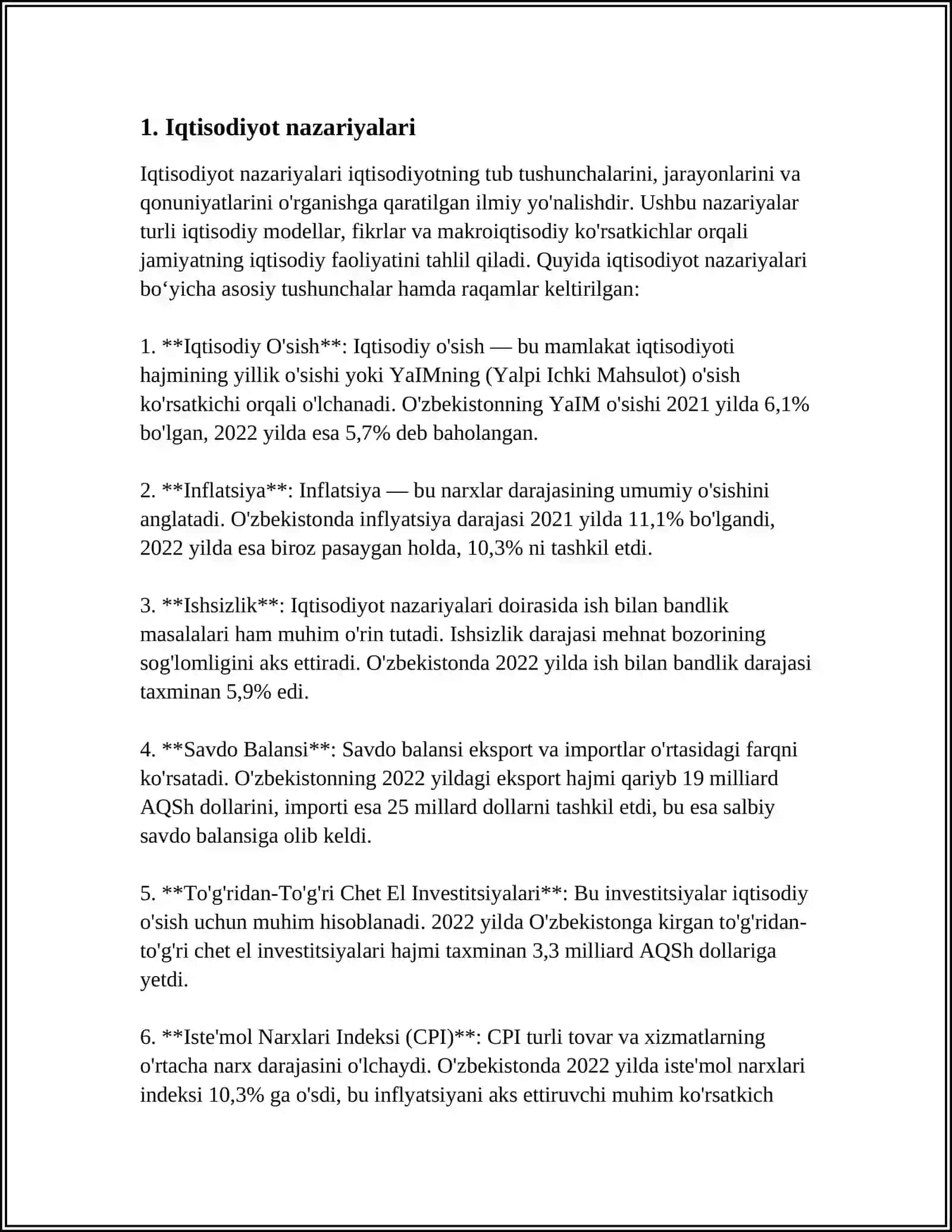 FARG'ONA DAVLATI UNIVERSITETI IQTISODIYOT KAFEDRASI 3