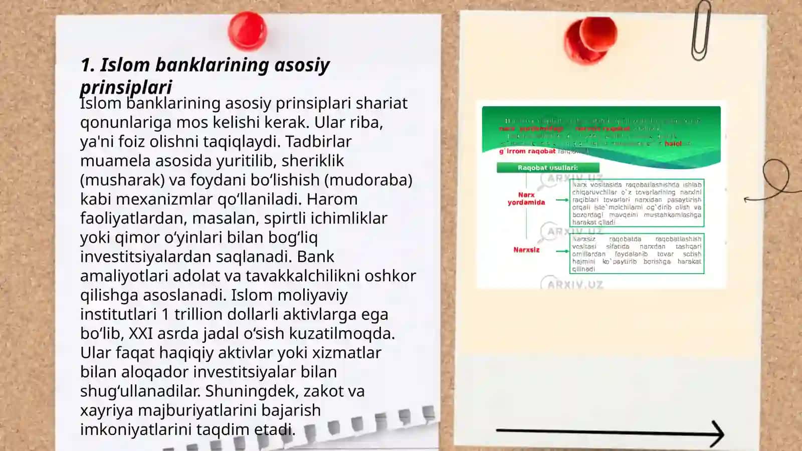 Islom banklarining asosiy prinsiplari 3