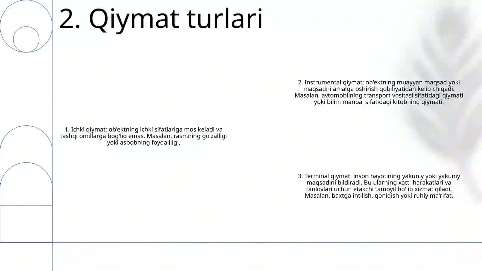 Qadriyat Tushunchasining Ma'Nosi Va Uning Umumiy Tavsifi Kartinki 3