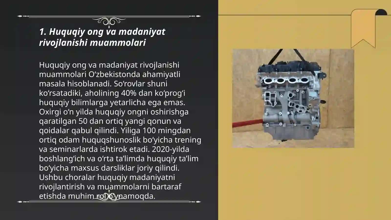 Huquqiy ong va madaniyat rivojlanishi muammolari 3