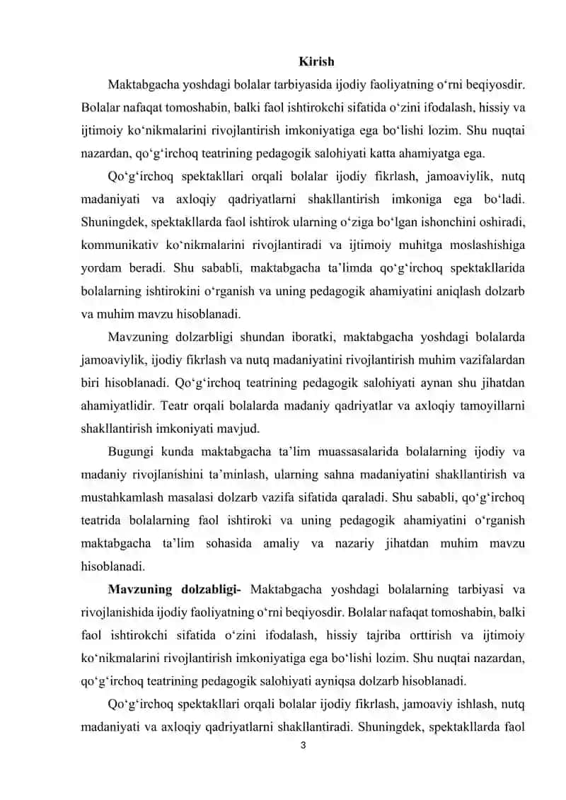 Qo'g'irchoq teatrlari orqali sahna madaniyatini mustahkamlash. 3