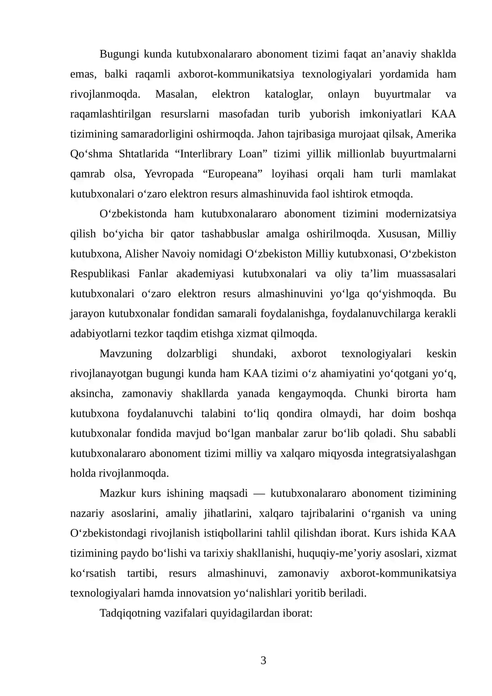Kutubxonalararo abonoment tizimi 3