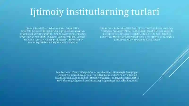 Ijtimoiy Ustanovkalarning Shakllanishi Va OʻZgarishi 3