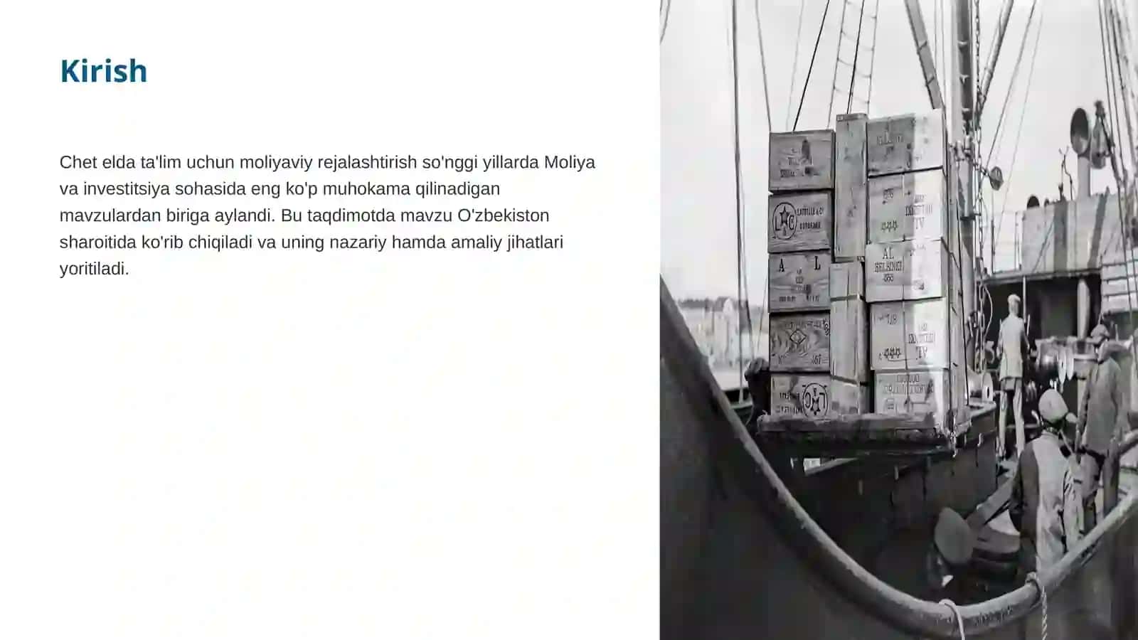 Moliya va investitsiya 3