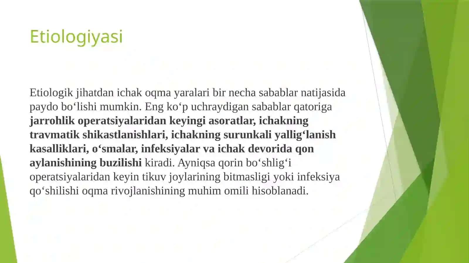 Ichakoqmayaralar va ularni davolash 3