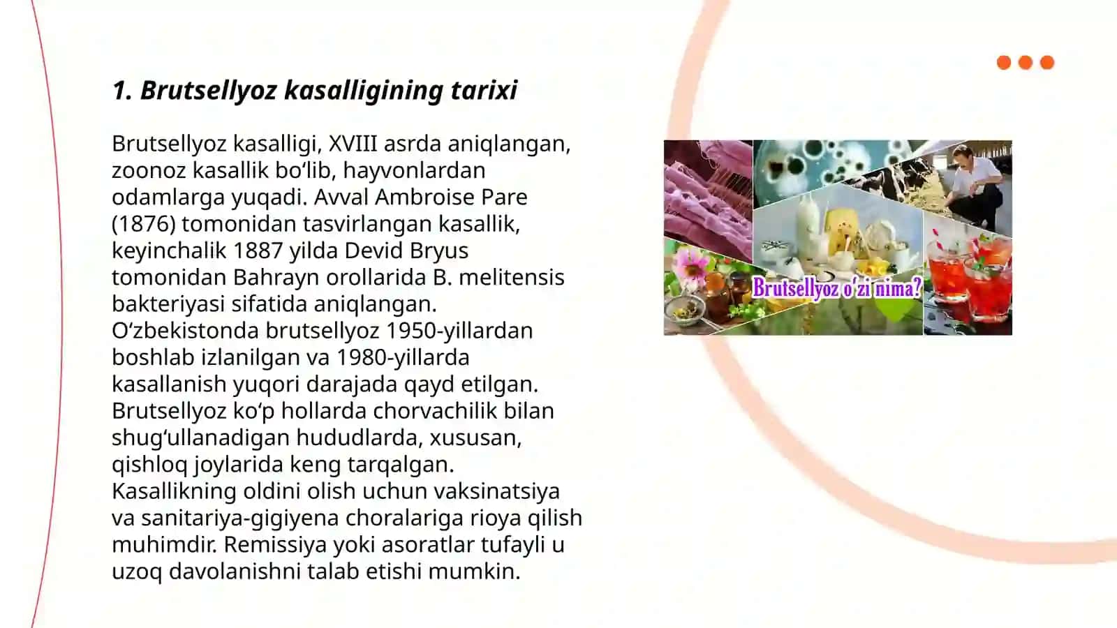 Brutsellyoz va o'lat qo'zg'atuvchilari 3