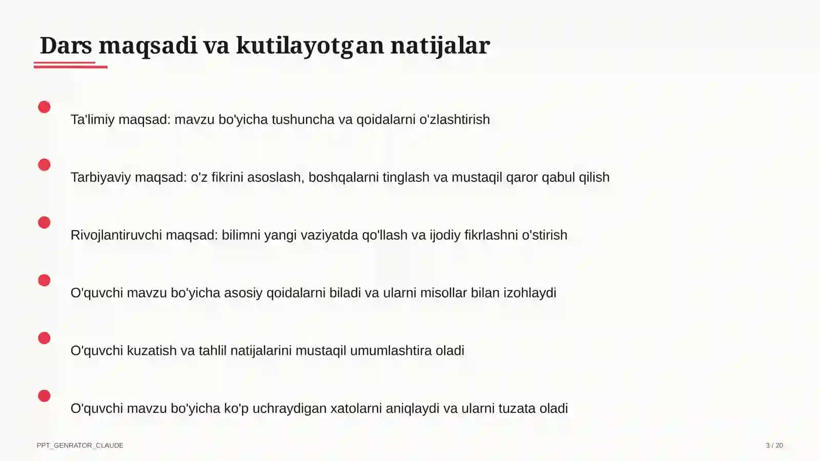 Huquq va majburiyat: bola huquqlari (8-sinf) 3