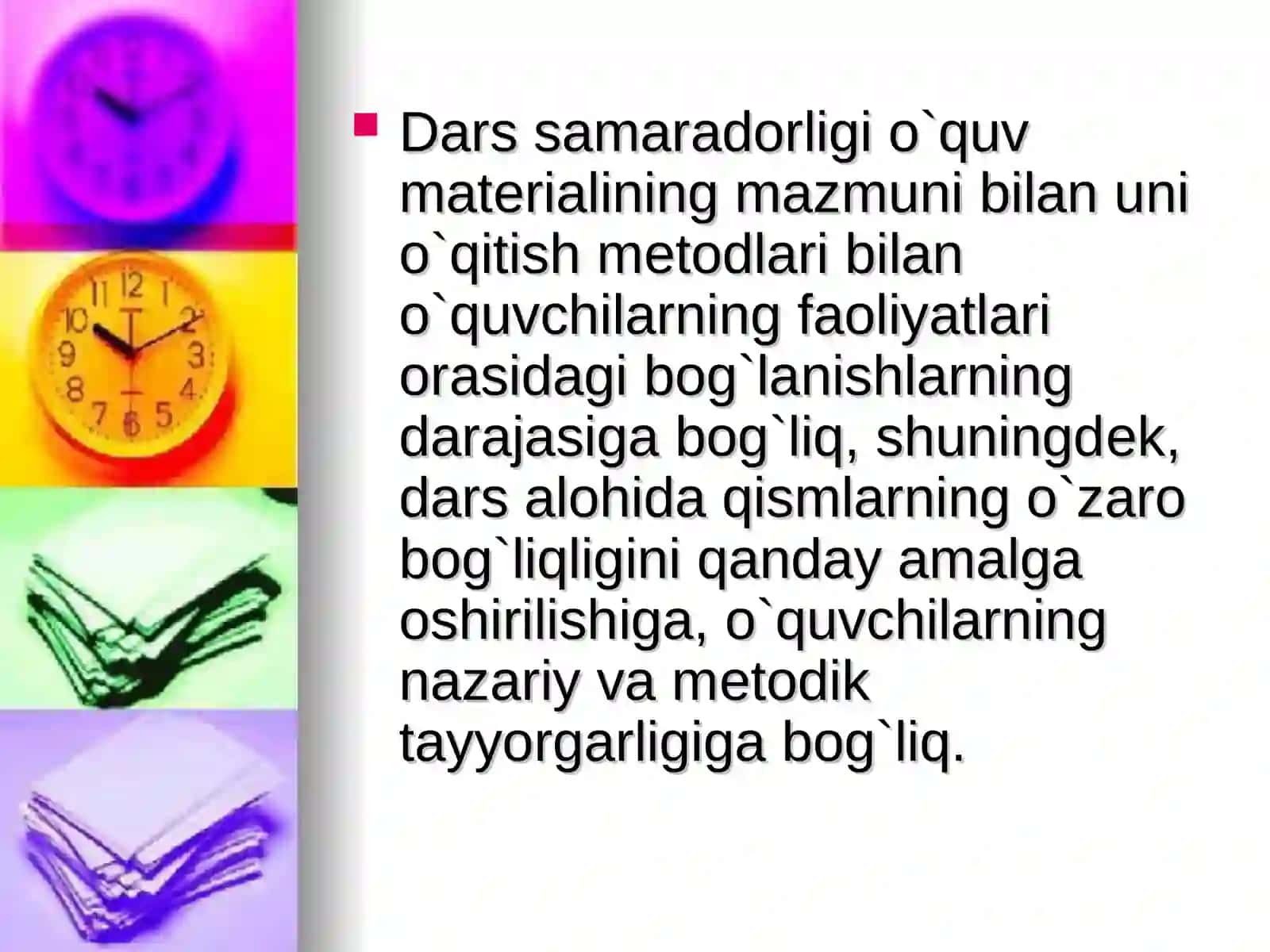 Dars va uning vazifalari 3