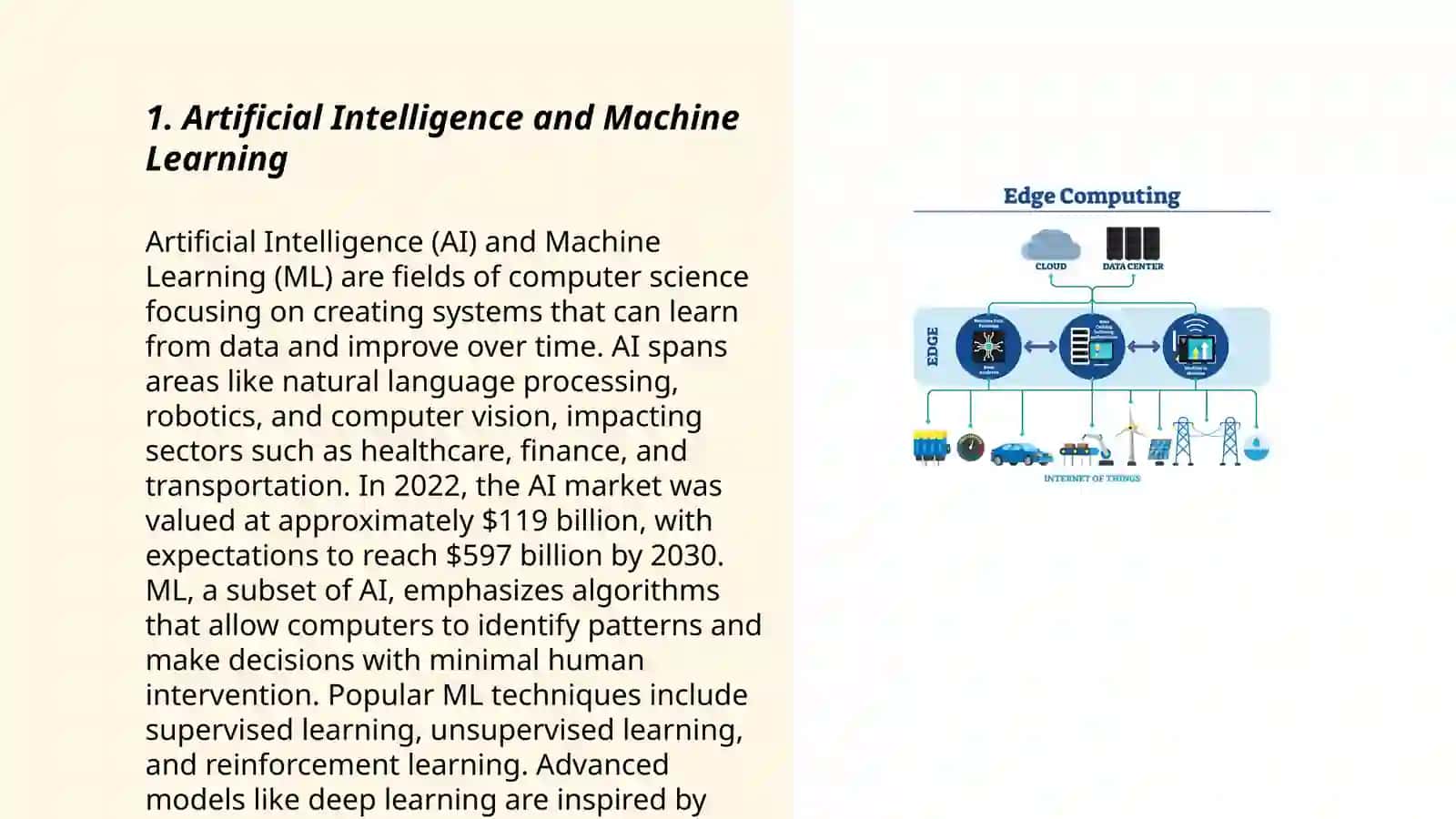 Artificial Intelligence and Machine Learning 3
