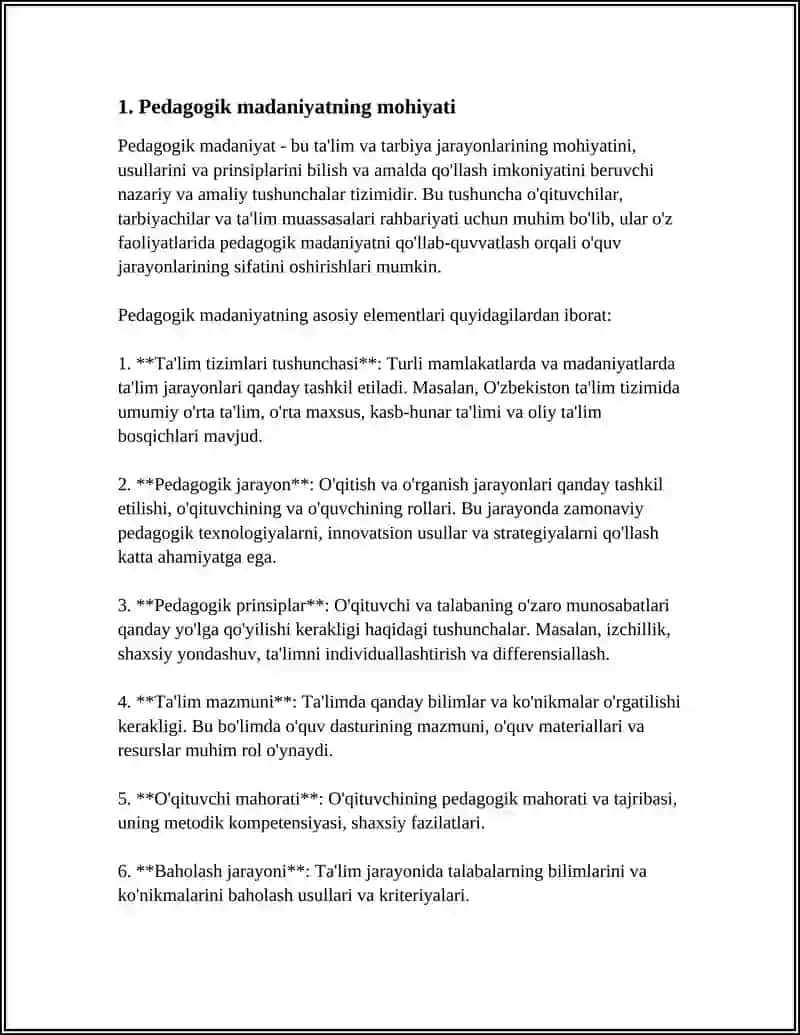 PEDAGOGIK MADANIYATNI TUZILISHI 3