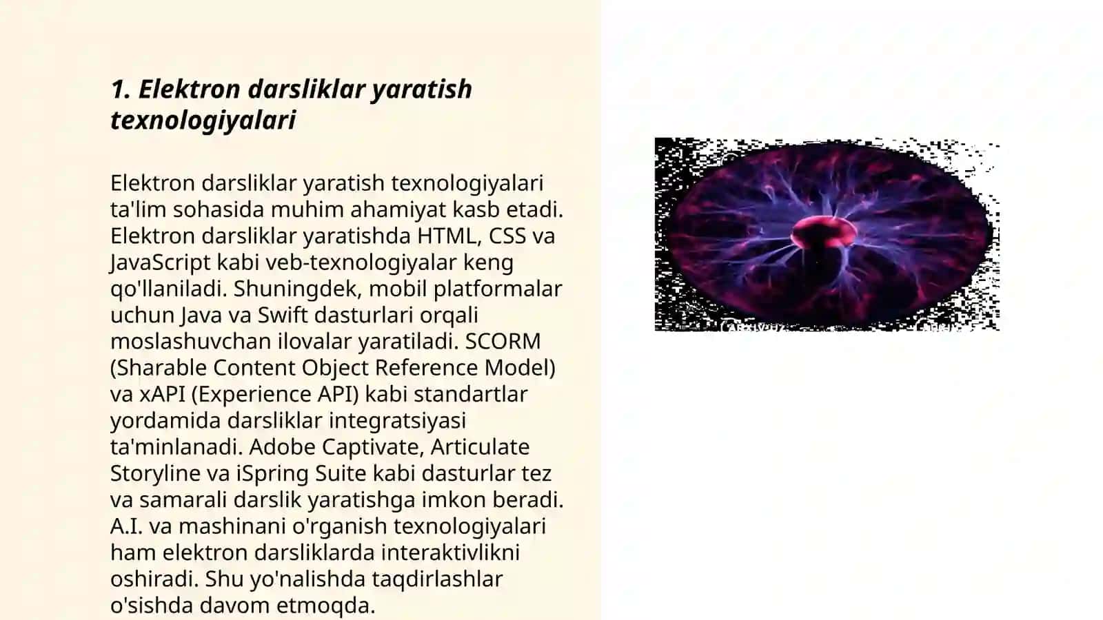Elektron va multimediyali qo‘llanmalar texnologiyalari 3