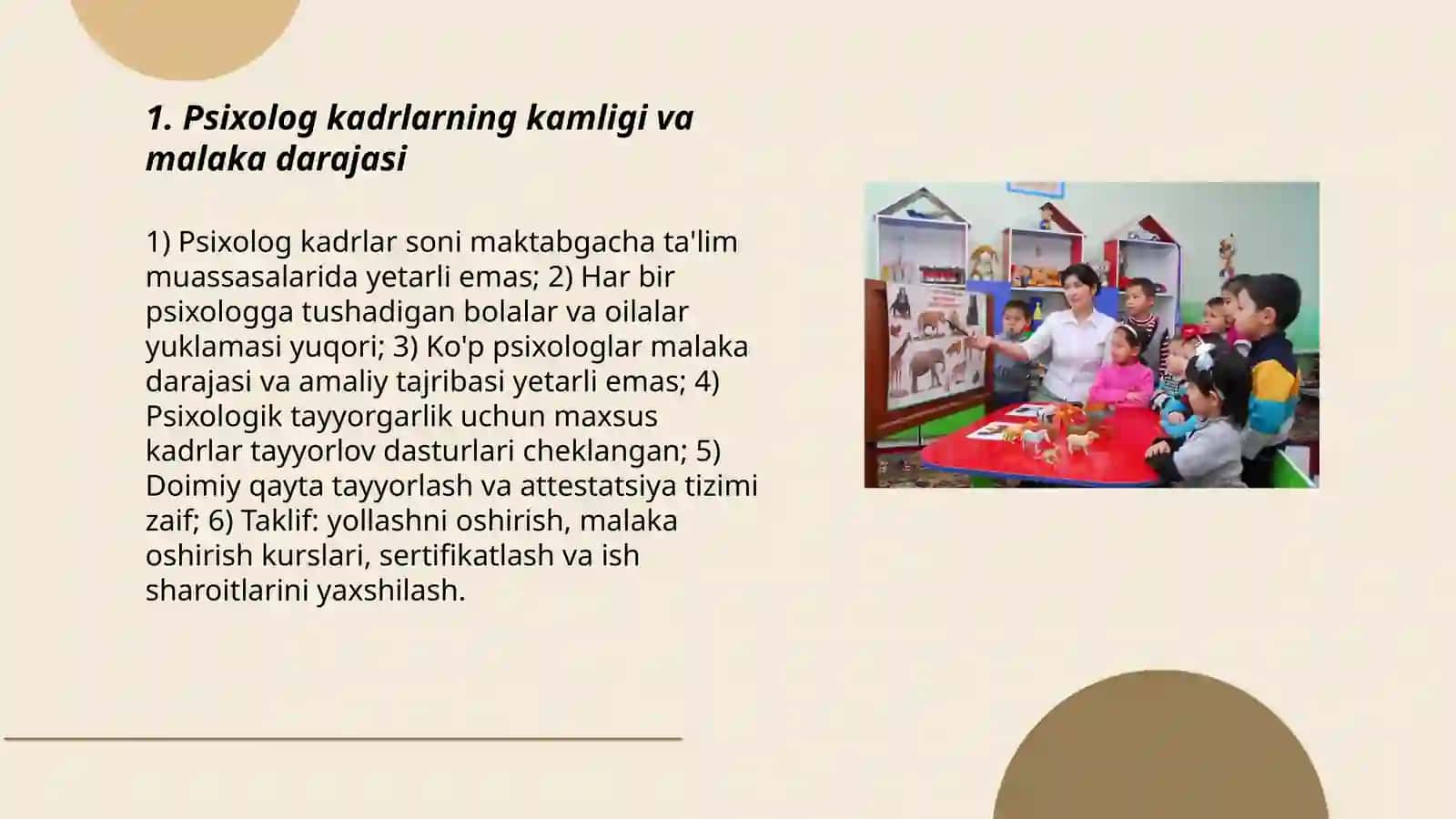 Maktabgacha ta'lim tizimida psixologik xizmatni tashkil qilish muammolari 3