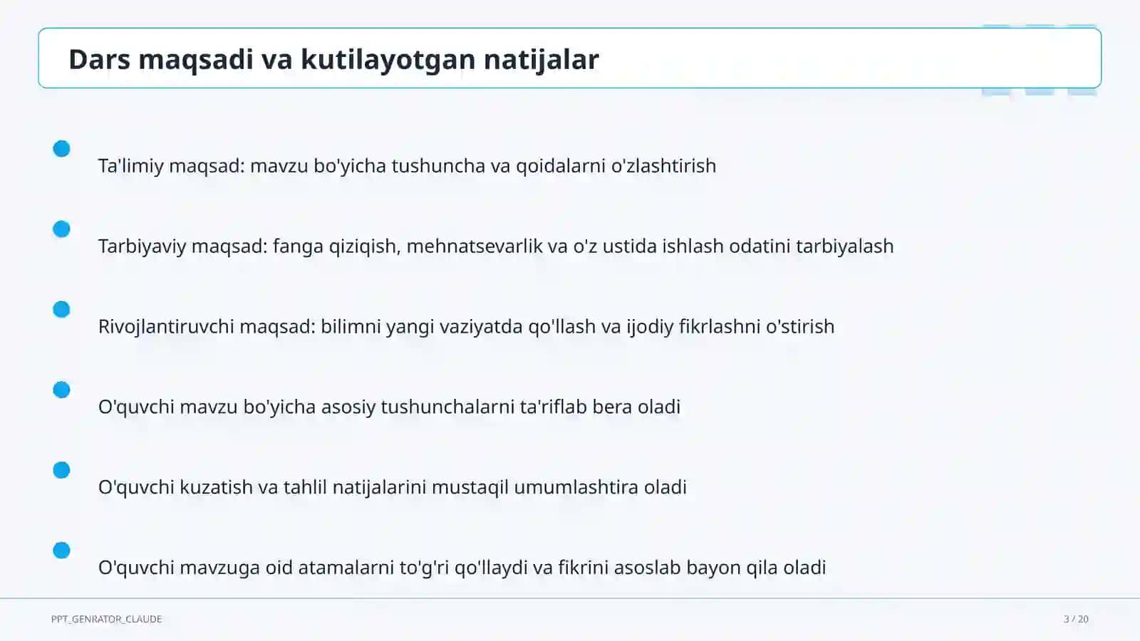 Interfaol metodlar: Klaster va Aqliy hujum 3