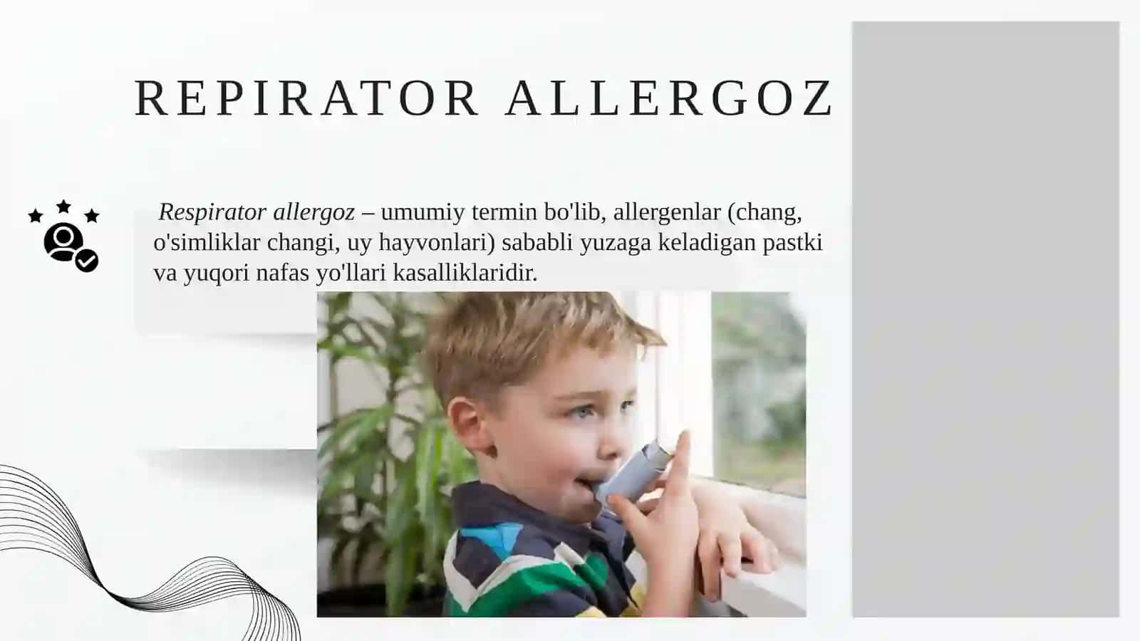 RESPIRATOR ALLERGOZLAR 3