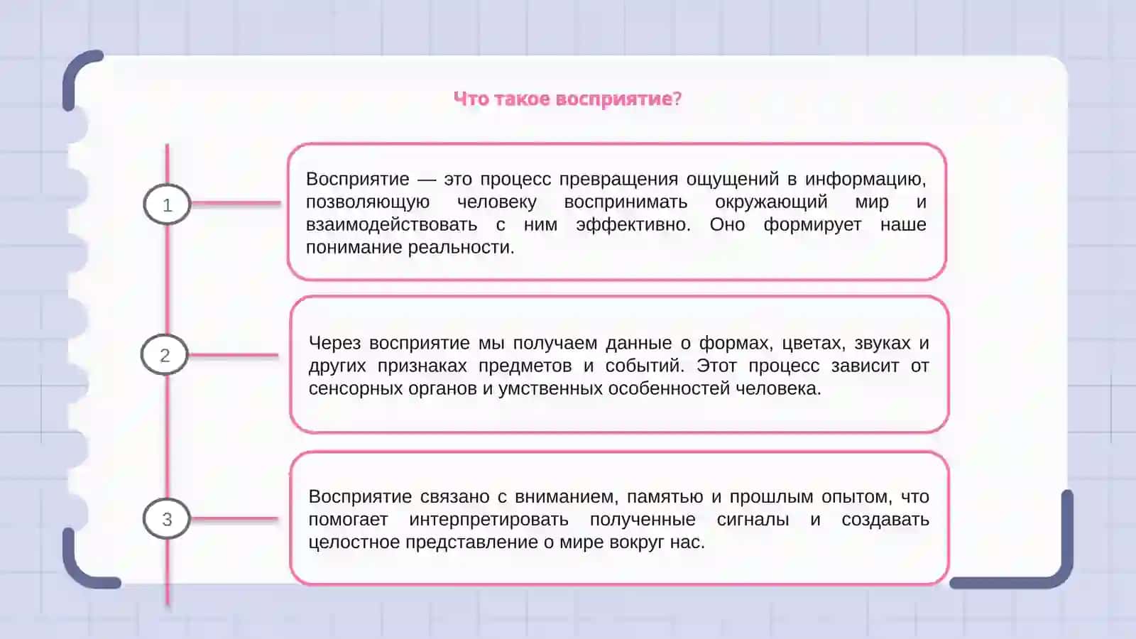 Восприятие 3
