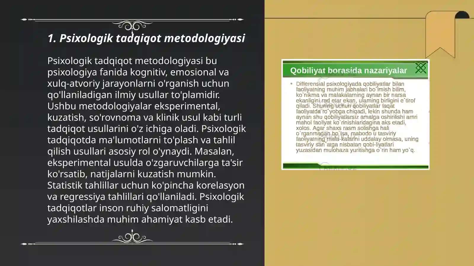Psixologik tadqiqot metodologiyasi 3